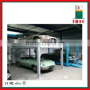 Electric Four Post Car Parking Lift;Simple Auto Parking Lift thumbnail-1