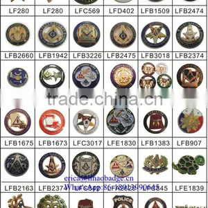 Chinese Wholesale Metal Customized Masonic Lapel Pins, Metal Pin Badges thumbnail-2