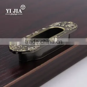 Oval Fancy Small Solid Old Drawer Cabinet Handles thumbnail-1