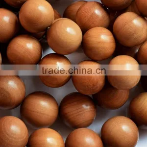 Handmade White Sandalwood Bead Bulk/japanese Prayer Beads/108 Mala Beads thumbnail-1