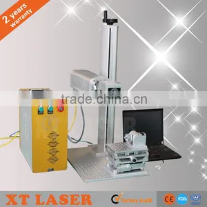 Germany IPG Portable Mini 20W Fiber Laser Marking Machine For Sale thumbnail-1
