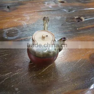 Japanese Oval Kyusu Clay Pot ( Leo Part , 150ml ) thumbnail-5