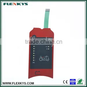 Custom-made Corrosion Resistant LED Integrated Membrane Switch for Battery Charger thumbnail-1