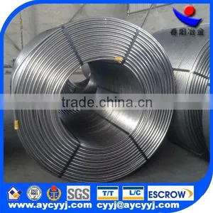 Chinese Gold Supplier Calcium Silicon Cored Wire With Metal Alloy Powder thumbnail-1