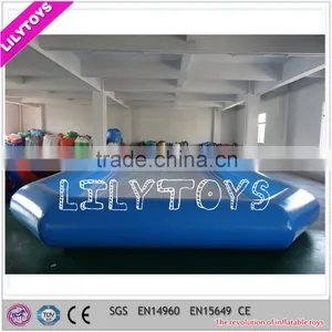 Blue Color Inflatable Swimming Pool, Customized Inflatable Adult Swimming Pool thumbnail-1