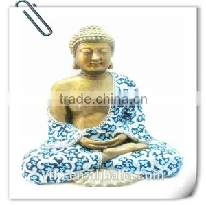 Resin Sitting and Closing Eyes Hindu God Craft for Home Decoration thumbnail-2