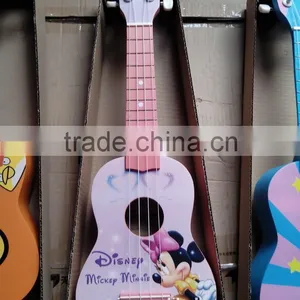 China Facotory 21 Inch Colourful Ukulele Wholesale (UK-100) Cartoon Ukulele Guitars China Made Guitars thumbnail-2