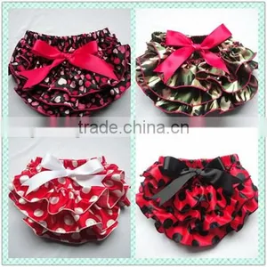 Kapu Baby Diaper Cover Bloomers Ruffle Panties Baby Panties Bloomer Manufactory Made in China thumbnail-1