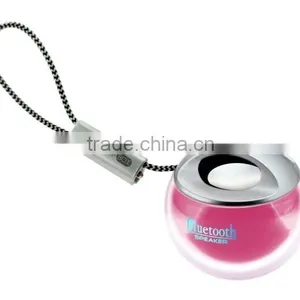 Mini Portable Splashproof Bluetooth Car Speakers With Microphone AUX Port Crytal thumbnail-4