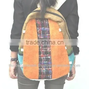 Hemp Back Pack Bag thumbnail-1
