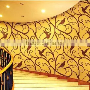 High Quality Glass Mosaic Pattern Bathroom Glass Mosaic Tiles thumbnail-1