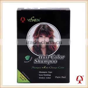 Nutural Semi Permanent Hair Color Brands Magic Salon Use Black Hair Shampoo thumbnail-5