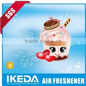 Cake Shape Paper Air Freshener With Opp Bag Packaging thumbnail-2