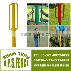 China Supplier Electric Fence Heavy Duty Metal Construction Star Picket Thumper for Fence Post thumbnail-1