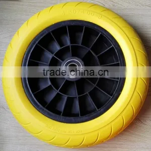 4.00-8 PU Filled Tire Wheel Trolley Wheel thumbnail-1