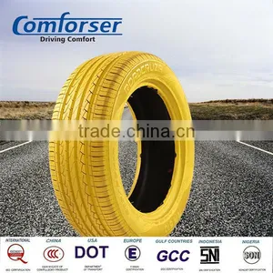 Yellow Colored Car Tires COMFORSER PCR Tyres Made in China Radial Passenger Car Tire thumbnail-1