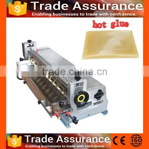 29inch Desktop Manual Paper Gluing Machine Glue Applicator Machine/ Hot Snd Cold Making Gluing Machine thumbnail-2