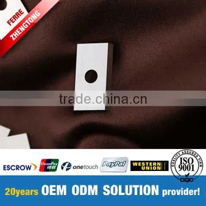 Gold Plated Tungsten Coin Multipurpose Woodworking Machine Tungsten Carbide Spare Parts thumbnail-1