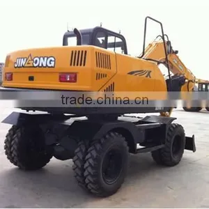 9t 0.4cbm Bucket JGM909L-8 Construction Machinery Wheeled Excavators thumbnail-2