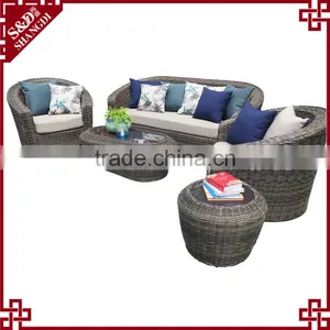 Latest Rooms to go Outdoor Furniture Garden Patio Deep Seat Rattan Sofa Set thumbnail-1