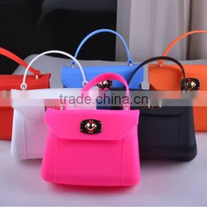 Hot Ladies/Women Silicone Bags Fashion HangBag,Silicon Bag thumbnail-6