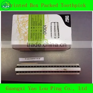 Hardness Natural Bamboo Toothpick thumbnail-3