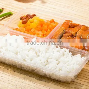 Why Choose Black Write Clear 1000ml Disposable Food Containers 3 Compartment thumbnail-3