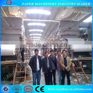 1760mm Single Dryer & Singlecylinder Mould Tissue Paper Machine , Facial Paper Machine thumbnail-1