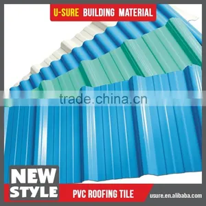 uv Protect Pvc Plastic Roof Tile Fire Rated Corrugated Sheet thumbnail-6