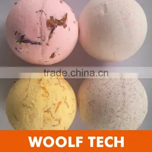 Bath Frizzer/ Bath Bombs Rose With Dry Flower Bath Bomb thumbnail-6