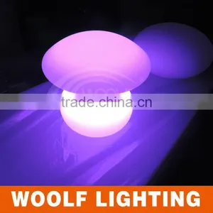 Natrual Lovely Green Color Table Deoration LED Mushroom Lamp thumbnail-4