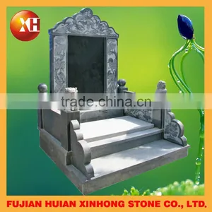Artificial Granite ,marble Tombstone With Monument for Loving People thumbnail-1