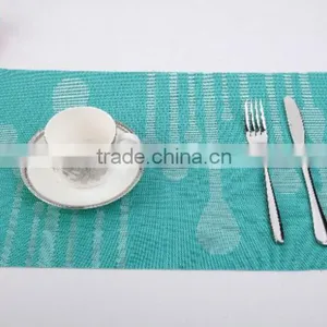 Store More Decoration Blue-Green Tableware Rectangle Wipe-Clean Place Mats thumbnail-1