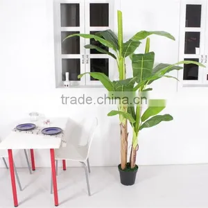 SJ030120 Indoor Decoration Foliage Tree/Plastic Plantain Tree/fake Banana Tree thumbnail-4