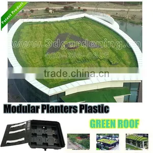 Vertical Green Roof Rooftop Garden Modular Planter thumbnail-1