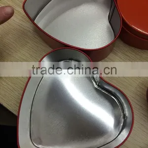 Heart Shaped Box Metal Cans/metalbox Gift Box Packaging Box thumbnail-2