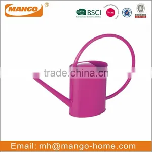 Colorful Powder Coating Metal Oval Garden Watering Can thumbnail-1