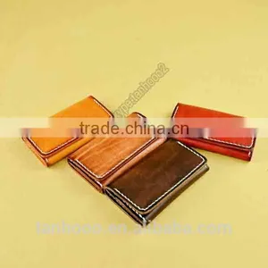 Men and Women's Genuine Leather Credit Card Holder thumbnail-6