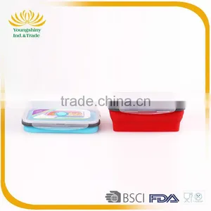 Good Feedback Silicone Collapsible Insulated Lunch Box thumbnail-1
