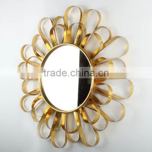 Design Decorative Wall Hanging Metal Mirror Art thumbnail-6