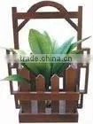Hanging Wooden Flowerpot thumbnail-1