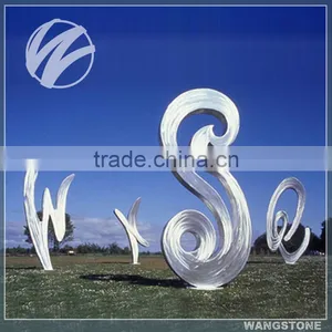 Ornament Type Modern Art Stainless Steel Sculptures thumbnail-1