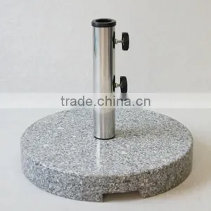 30KGS Garden Beautiful Round Marble Parasol Base CMR-30 thumbnail-1