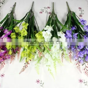 Hotsell Fabric Gladiolus Artificial Gladiolus Bouquet Decorative Flowers for Landscaping thumbnail-1
