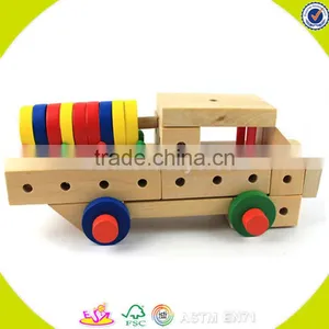 Wholesale Kids Wooden Nut Toy for Kids Multifunction Wooden Nut Mix Toy W03C004 thumbnail-4