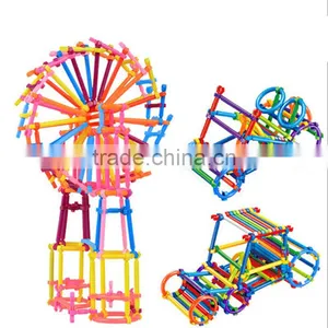 Hot Wholesale Customized Plastic Toys Games Building Blocks Set for Kids thumbnail-1