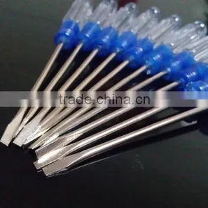 Small Plastic Handle With Magnetic Phillips, Flathead Screwdriver,transparent Handle thumbnail-1