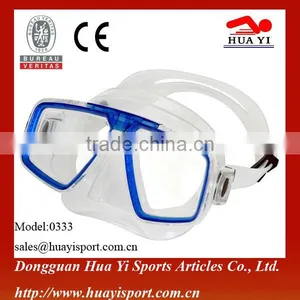 Oem Colorful Junior Size Custom Logo Printed Durable Diving Mask thumbnail-5