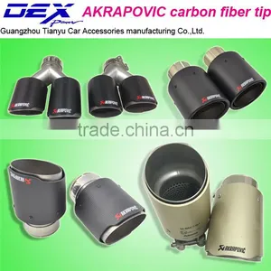 Tianyu DEX Auto Racing A~krapovic Exhaust Carbon Fiber Tip thumbnail-1