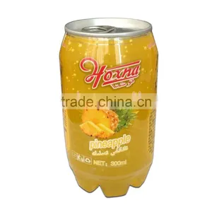 300ml PET Canned Fruit Flavor Soda Drink With Carbonate thumbnail-5